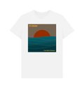 White Printed T-shirt Front