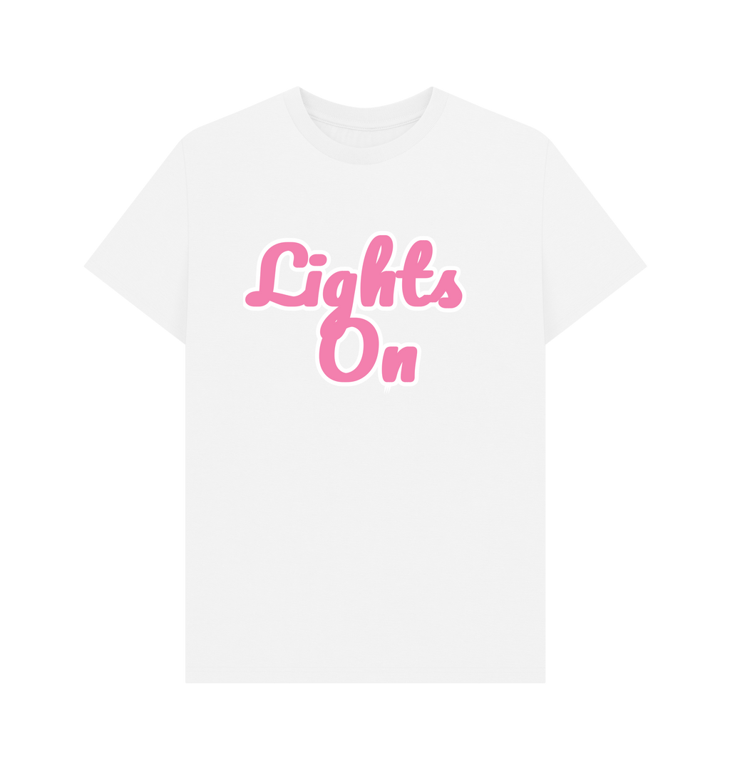 White Printed T-shirt Front