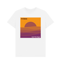 White Printed T-shirt Front