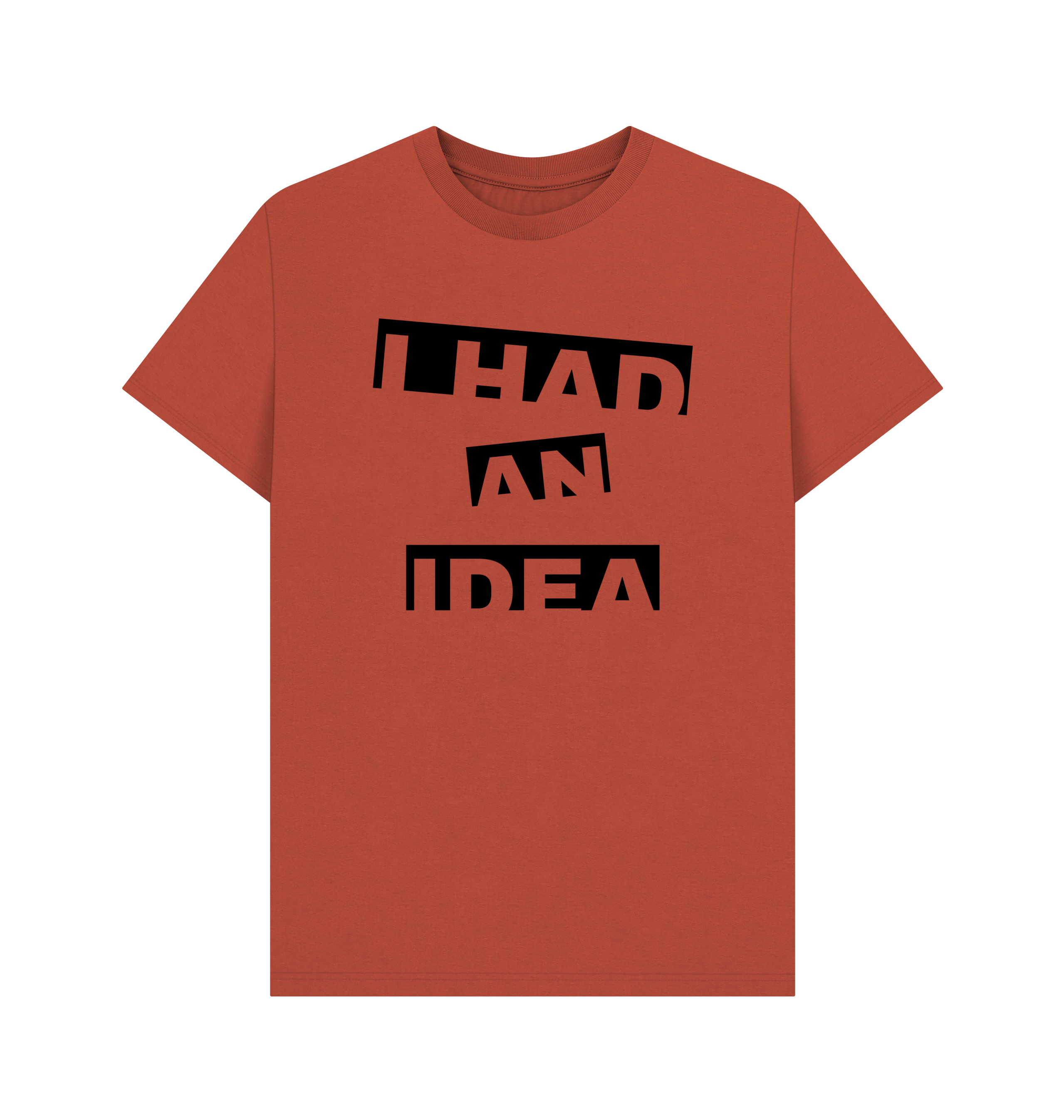 Rust Printed T-shirt Front
