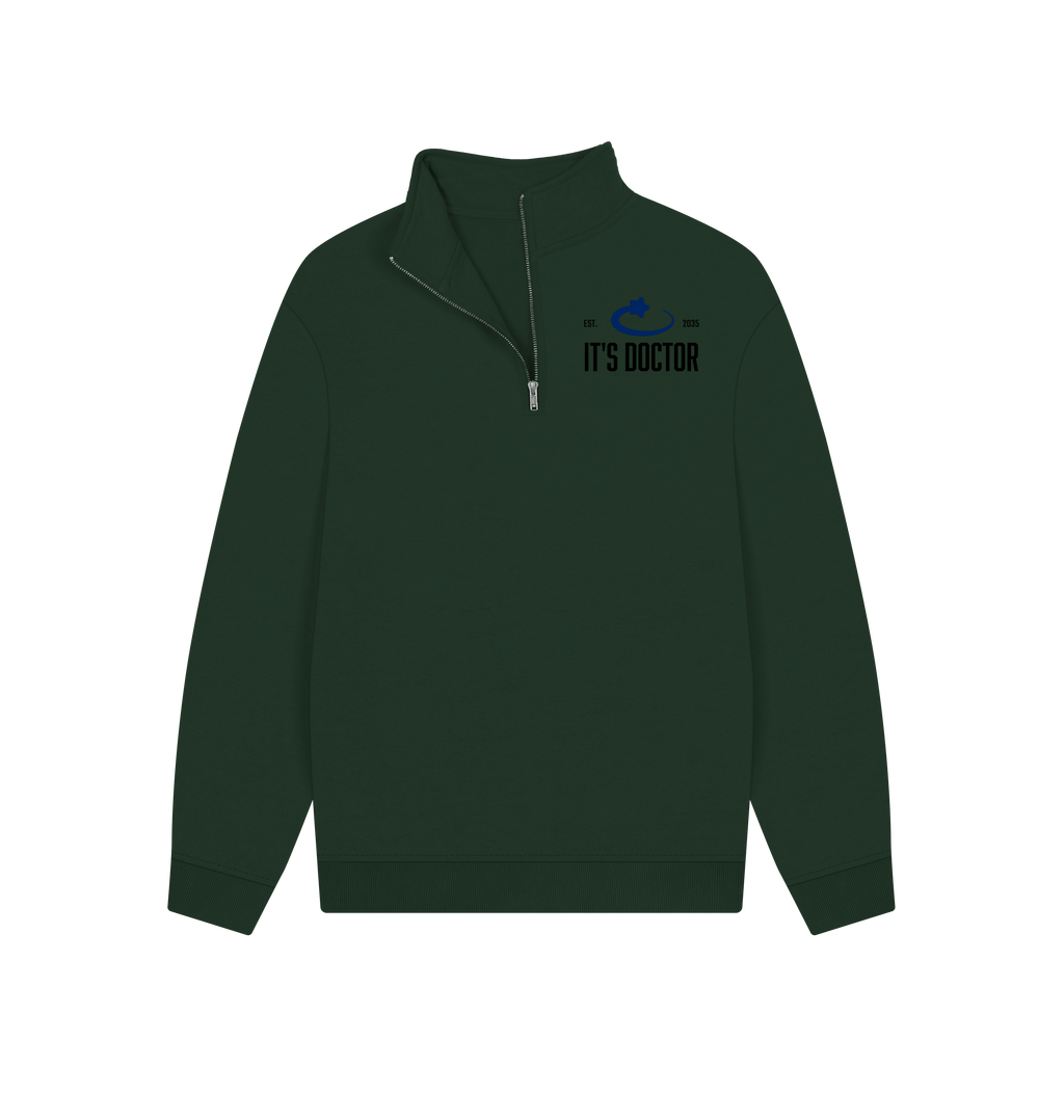 Evergreen Printed Sweater Front