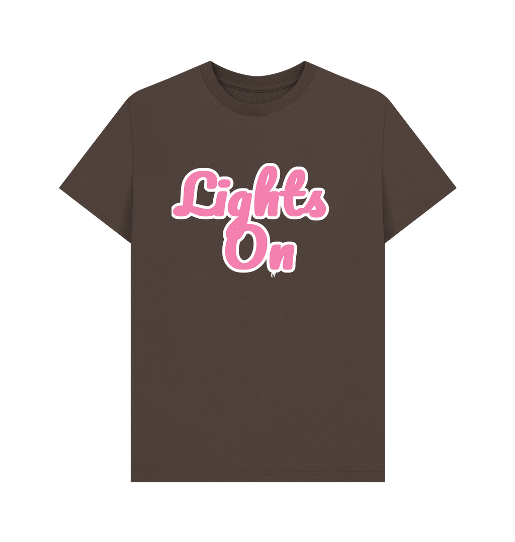 Chocolate Printed T-shirt Front