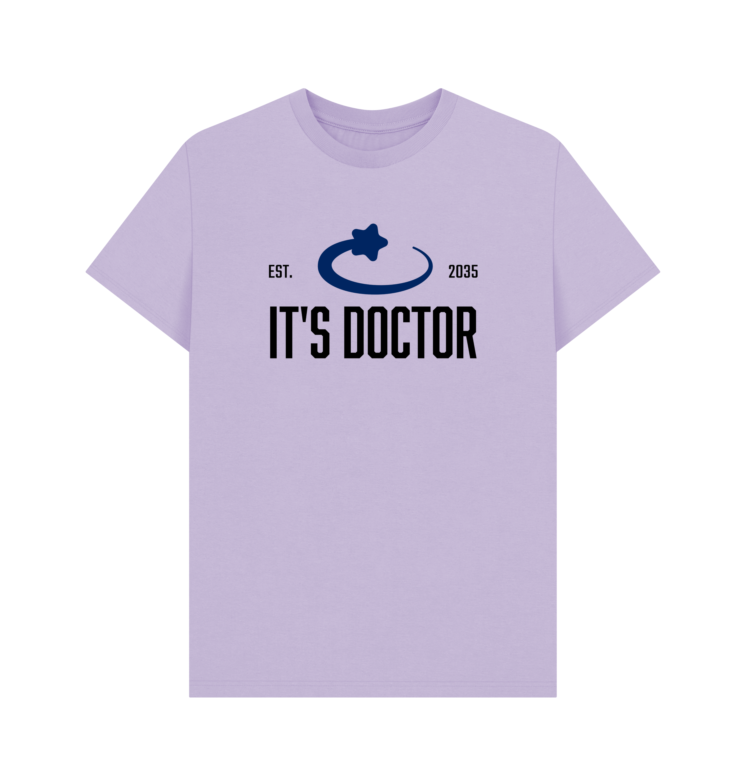 Lilac Printed T-shirt Front