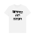 White Printed T-shirt Front