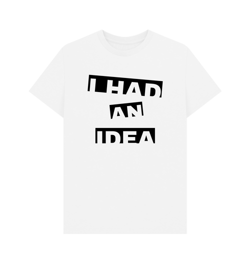 White Printed T-shirt Front