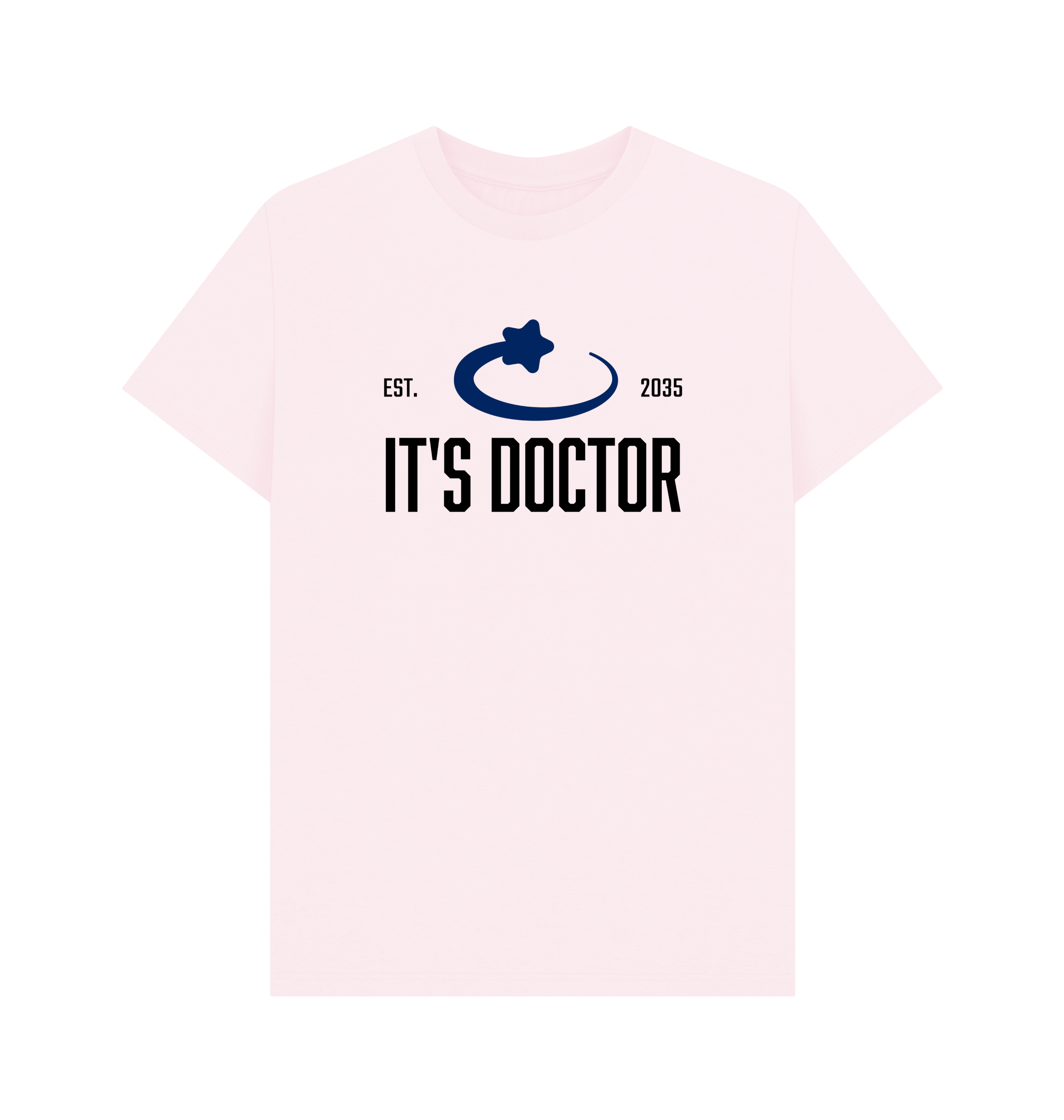 Pink Printed T-shirt Front