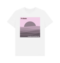 White Printed T-shirt Front