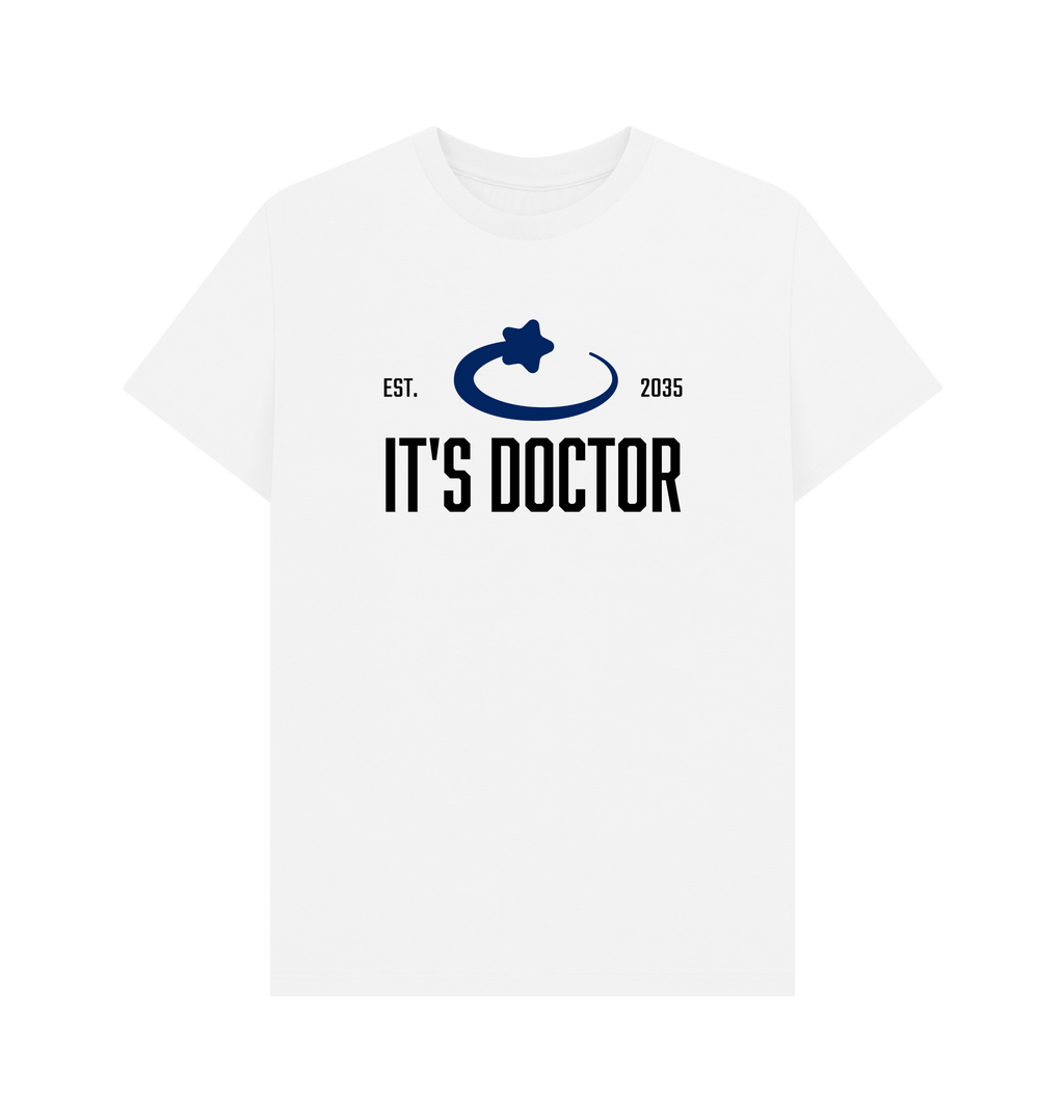 White Printed T-shirt Front
